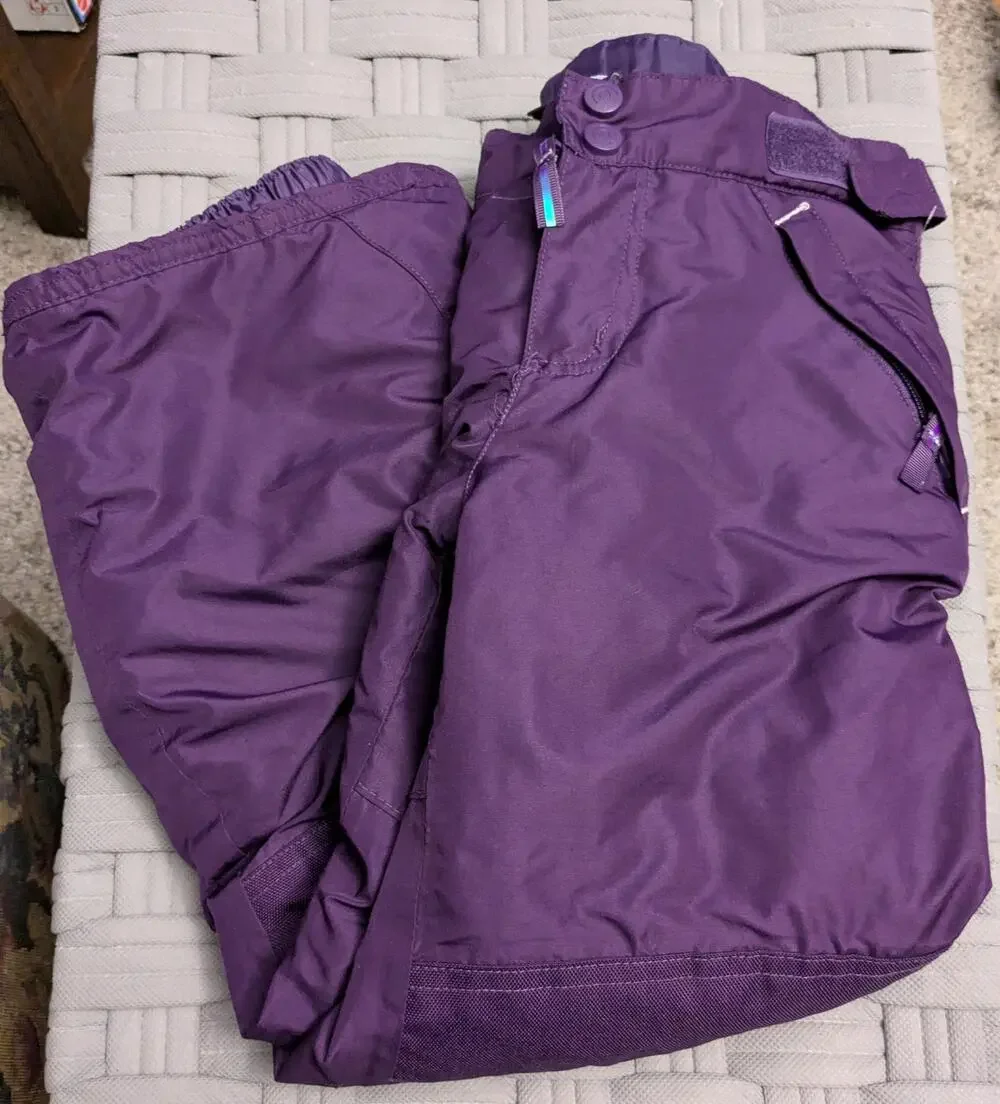 Champion Purple Snow Pants Size 6/6X EUC